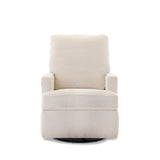 Madison Swivel Glider Recliner Chair - Bouclé Style