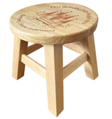 Magic Castle Wooden Stool - Personalised