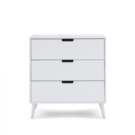 Maya 2 Piece Nursery Furniture Set - Nordic White