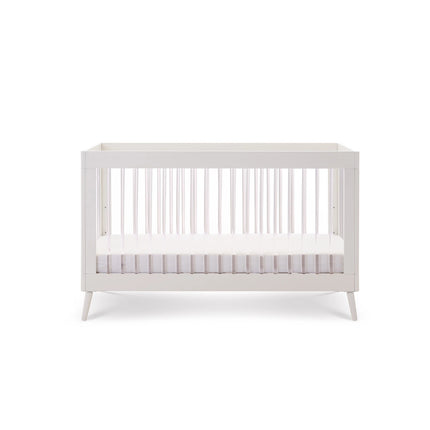 Maya 2 Piece Nursery Furniture Set - White with Acrylic