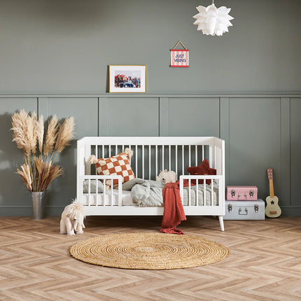 Maya 3 Piece Nursery Furniture Set - Nordic White