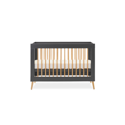 Maya Mini 3 Piece Nursery Furniture Set - Slate & Natural