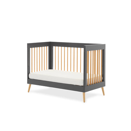 Maya Mini 3 Piece Nursery Furniture Set - Slate & Natural