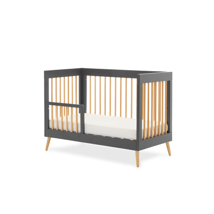 Maya Mini 2 Piece Nursery Furniture Set - Slate & Natural