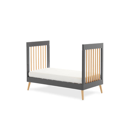 Maya Mini 2 Piece Nursery Furniture Set - Slate & Natural