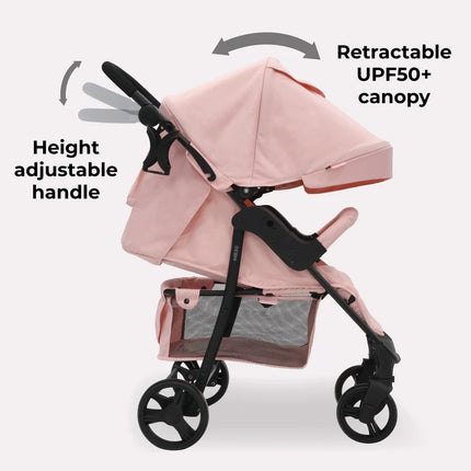 MB30 Plus Pushchair - Pink Leopard
