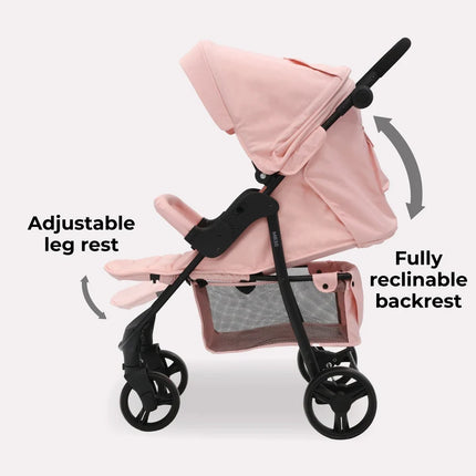 MB30 Plus Pushchair - Pink Leopard