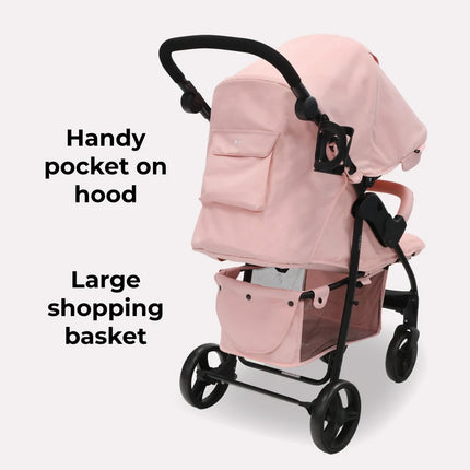 MB30 Plus Pushchair - Pink Leopard