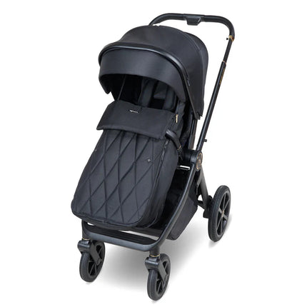 MB450 LUXE 3-in-1 Travel System with Rotating Car Seat + Base - Black