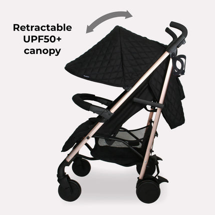 MB51 Plus Stroller - Black Quilted