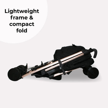 MB51 Plus Stroller - Black Quilted