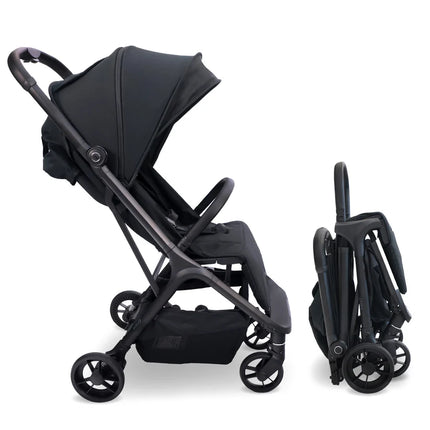 MBX7 Plus Auto-Fold Stroller - Black