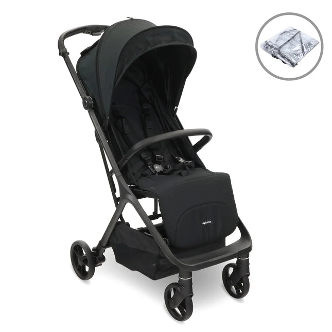MBX7 Plus Auto-Fold Stroller - Black