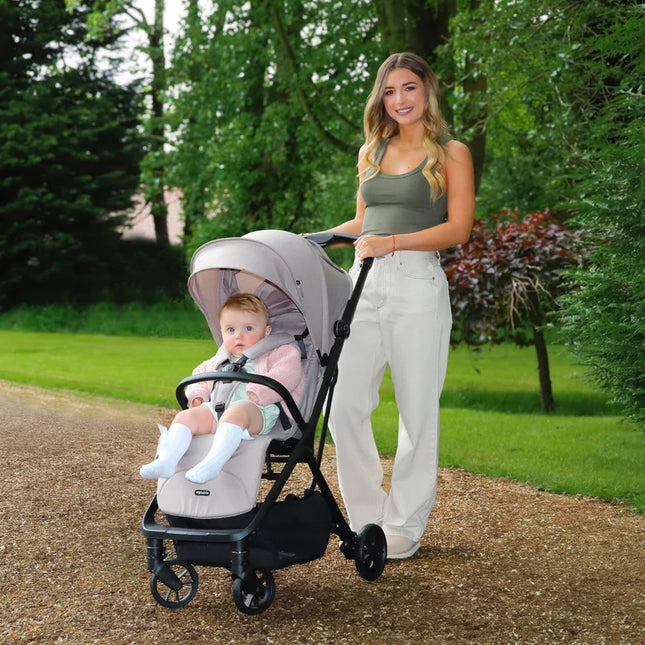 MBX7 Plus Auto-Fold Compact Stroller - Camel