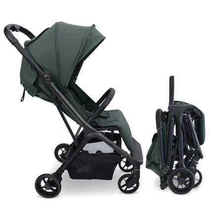 MBX7 Plus Auto-Fold Stroller - Forest Green