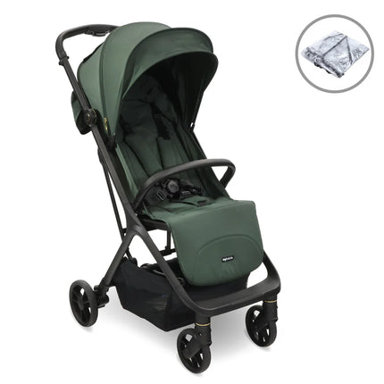 MBX7 Plus Auto-Fold Stroller - Forest Green
