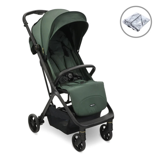 MBX7 Plus Auto-Fold Stroller - Forest Green