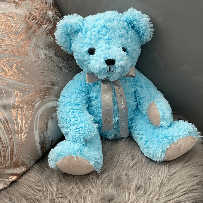 Precious Memories - Memory Bear | Blue – Junior Bambinos