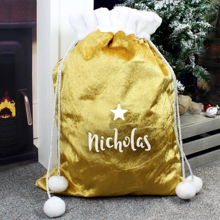 Star Santa Sack - Personalised