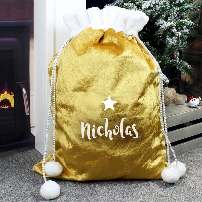Star Santa Sack - Personalised