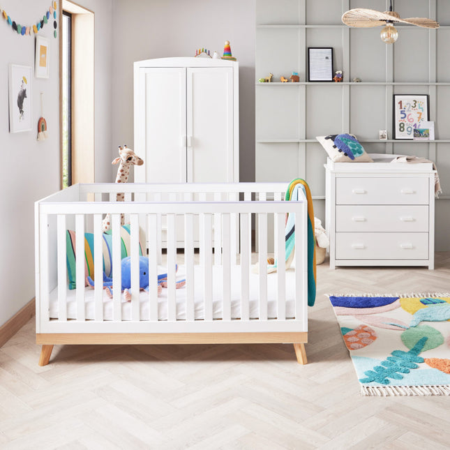 Mona 3 Piece Room Set - White