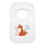 Mummy & Me Fox Bib - Personalised | 0 - 3 Months