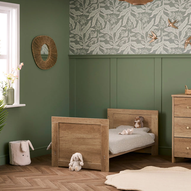 Nika 3 Piece Nursery Furniture Set - Oak