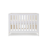 Nika Mini 2 Piece Nursery Room Set + Under Drawer - White Wash