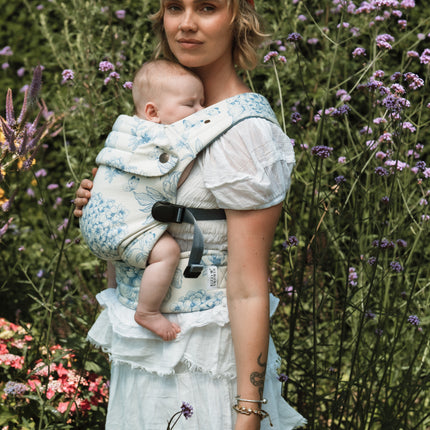 Nomad Pure Organic Baby Carrier - Blue Hydrangea