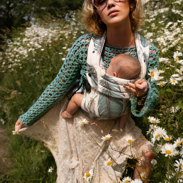 Nomad Pure Organic Baby Carrier - Wild Plume