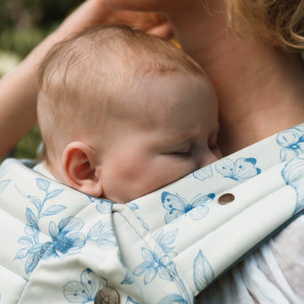 Nomad Pure Organic Baby Carrier - Blue Hydrangea