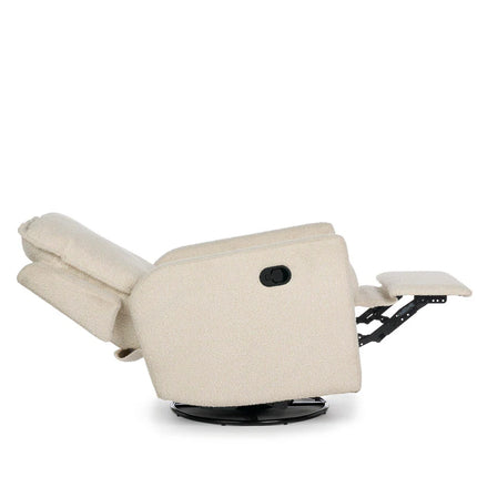 Denver Swivel Glider Recliner Chair - Bouclé
