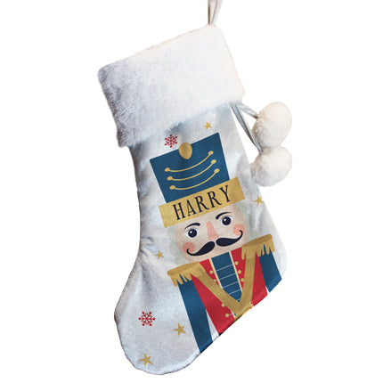 Nutcracker Christmas Stocking - Personalised