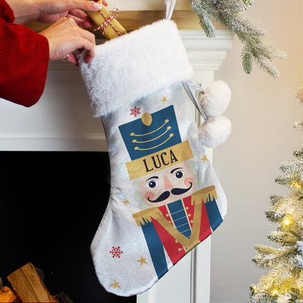 Nutcracker Christmas Stocking - Personalised