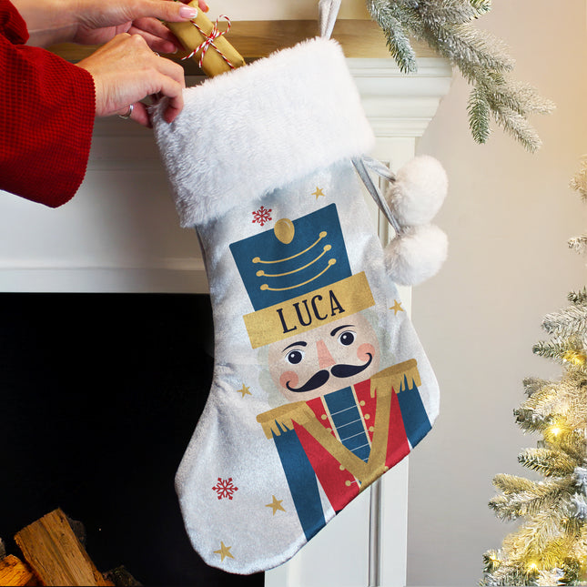 Nutcracker Christmas Stocking - Personalised