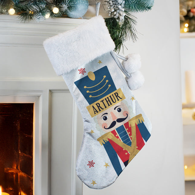 Nutcracker Christmas Stocking - Personalised