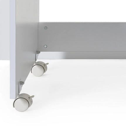 Otis Mid Sleeper with Desk - White