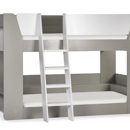 Parsec Bunk Bed - Taupe & White