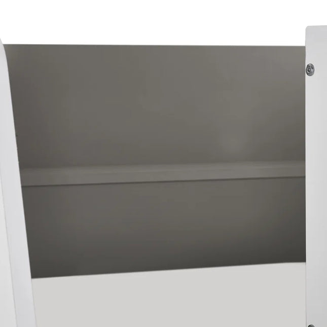 Parsec Bunk Bed - Taupe & White