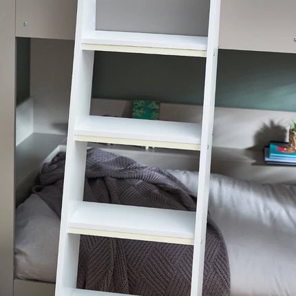 Parsec Bunk Bed - Taupe & White