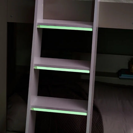 Parsec Bunk Bed - Taupe & White