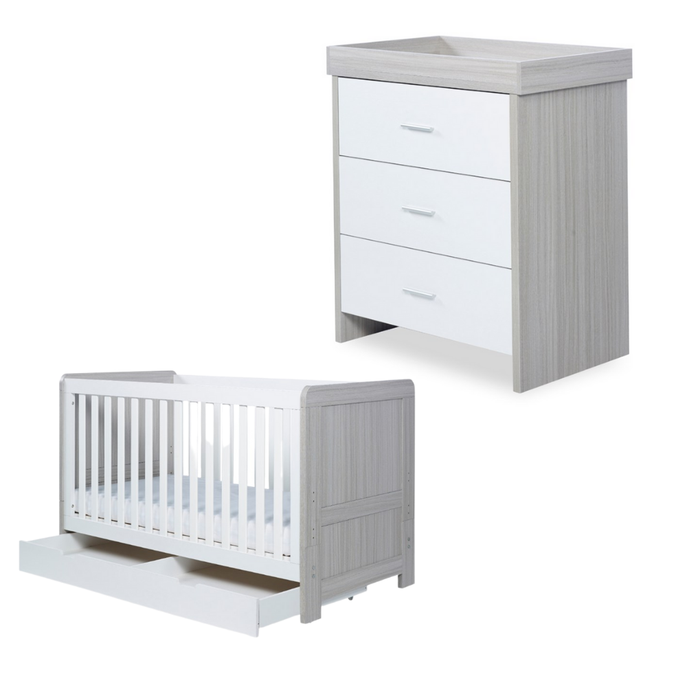Pembrey Nursery Furniture Room Set 2 pcs - Ickle Bubba - Junior Bambinos