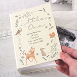 Personalised Baby Photo Album - Woodland Animal