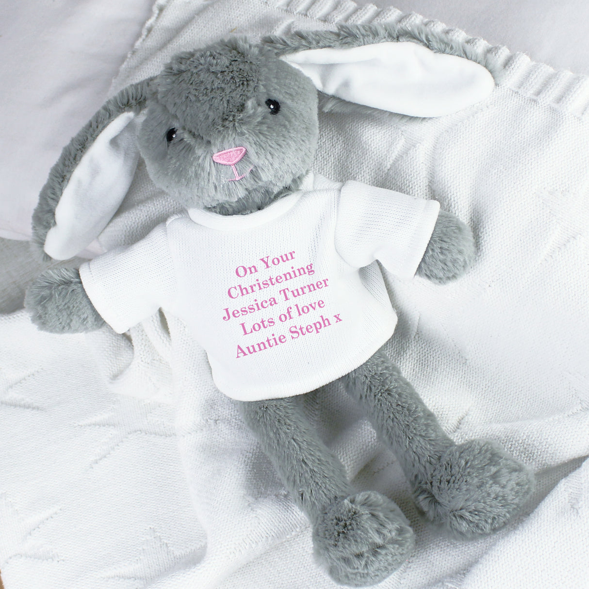 Personalised Bunny in Jumper