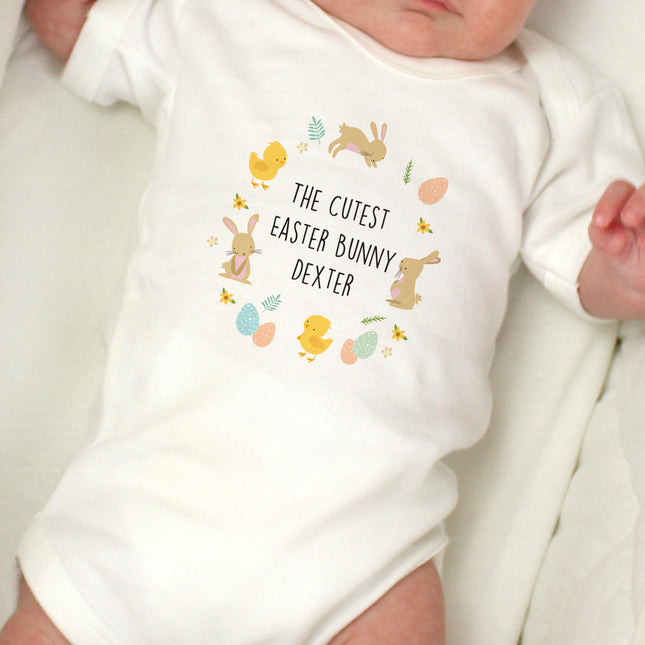 Easter Bunny Vest - Personalised | 0-3 Months
