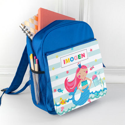 Mermaid Mini Rucksack - Personalised