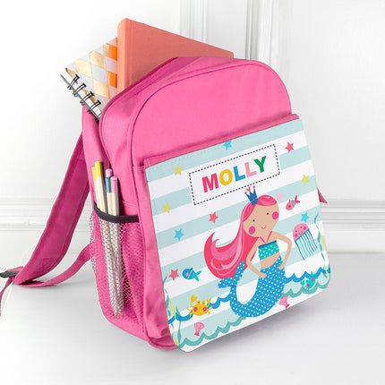 Mermaid Mini Rucksack - Personalised