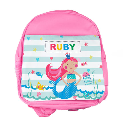 Mermaid Mini Rucksack - Personalised