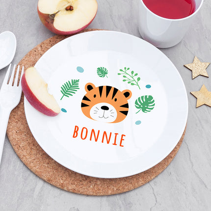 Kids Personalised Dining Set - Jungle