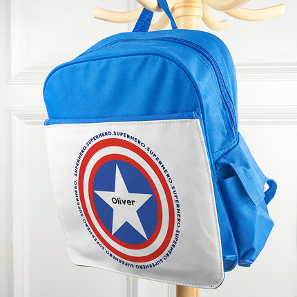 Superhero Mini Rucksack - Personalised